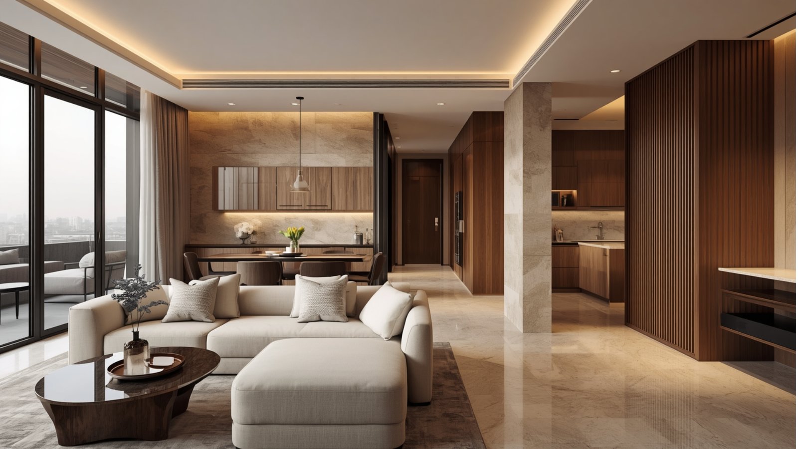 Personalized 1BHK interior design tailored to lifestyle needs with multifunctional furniture, smart storage, and modern décor