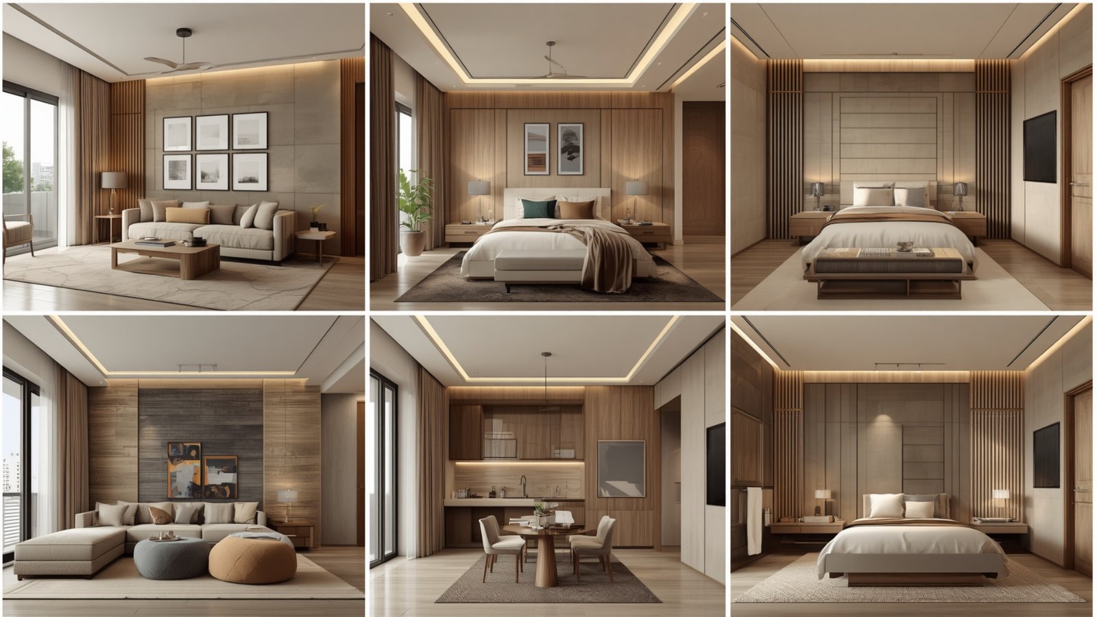Services offered by interior designers in Ranchi including home interiors, modular kitchens, wardrobes, lighting, and turnkey solutions