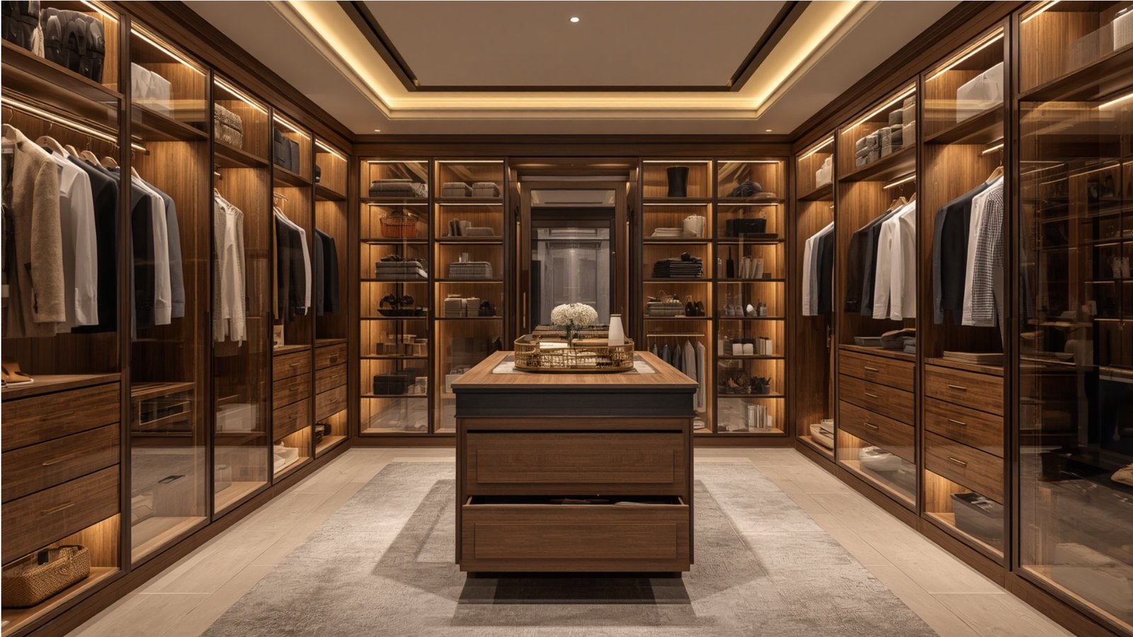 Smart storage and wardrobe design for Kandivali apartments with floor-to-ceiling cabinets, sliding doors, and space-saving solutions