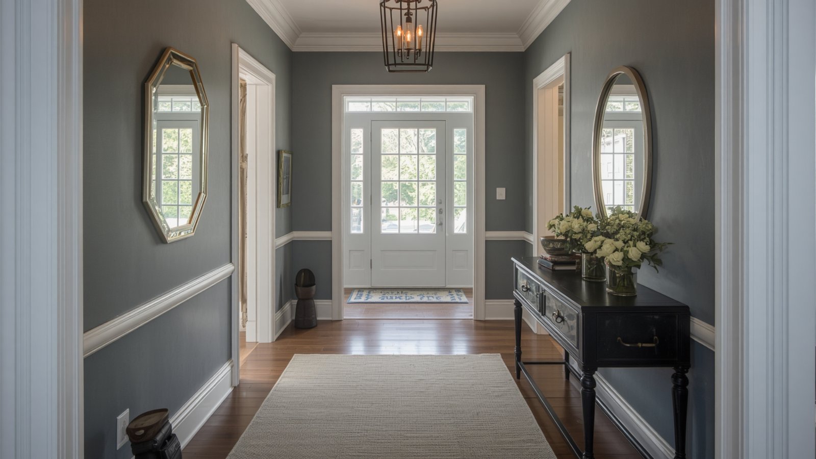 strategic mirror placement in modern home interior design