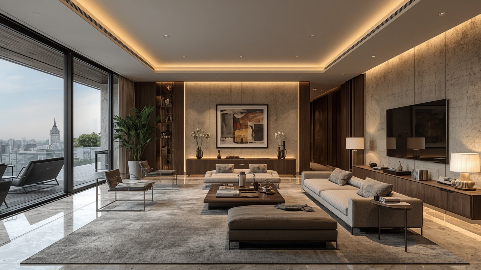 What luxury interior design means with premium materials, bespoke furniture, elegant lighting, and sophisticated home décor