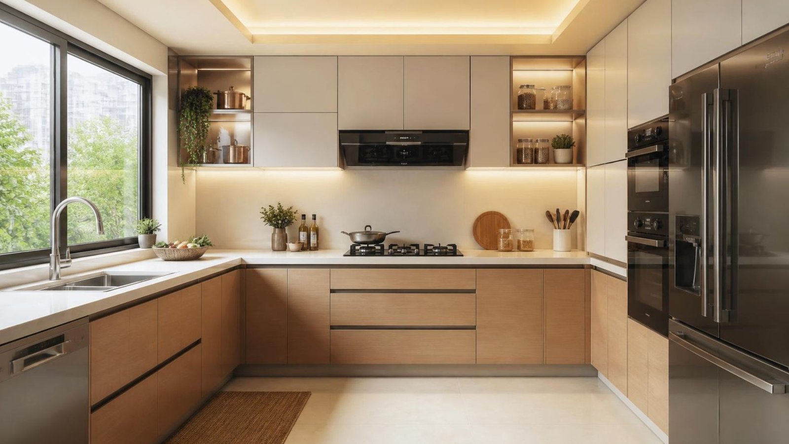 Design a Modern Modular Kitchen