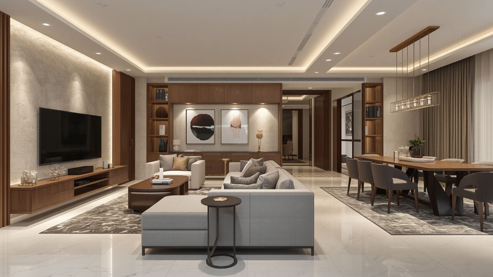 Interior Design Cost for a 4BHK Home in Ranchi